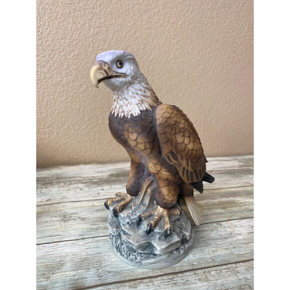 Set of 3 Andrea by Sadek Wildlife Bear Eagle Giraffe Figurines Japan Porcelain - Picture 9 of 16